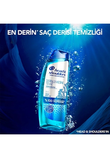 Head & Shoulders Derinlemesine Temiz Yoğun Ferahlık Şampuanı 300 ML