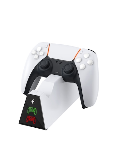 Ps5 Kol Şarj Edici Stand Dock Göstergeli Çift Kol Şarjı Tp5-0518