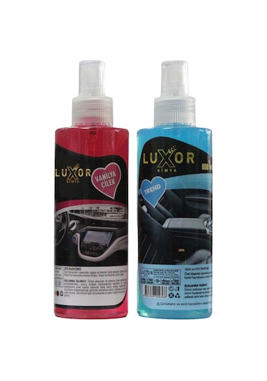 Luxor Kimya Trend ve Vanilya Çilek Oto Kokusu 2x200 ML