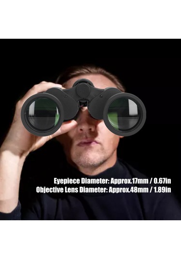 Samdoo 20x50 Işık Kaybı Düşük Gözlem Binokülü - 48mm Geniş Açı Lens, 99.5% Geçirgenlik, Günlük Su Geçirmez, Bird Watching & Outdoor Etkinlikler İçin