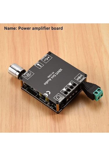 Geeksen Xınyısiniaudio Xy-c100l 100w İki Kanal Bluetooth Dijital Güç Amfi Kartı - Stereo Ses Ve 360 Derece Dağıtım