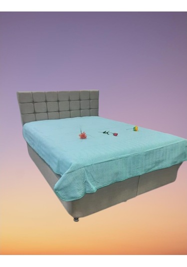 Pike Yazlık Zmrt Yeşil Çift Dolgun Malzeme V Çizgili Desen Pamukl Yeşil