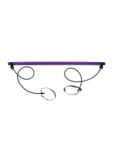 Suntek 1 Takım Yoga Çekme Halatı Ayak Kayışı Pilatus Mor