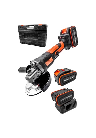 Moonshop 48V Profesyonel 3'lü Set Kırıcı Delici Somun Sıkma Taşla