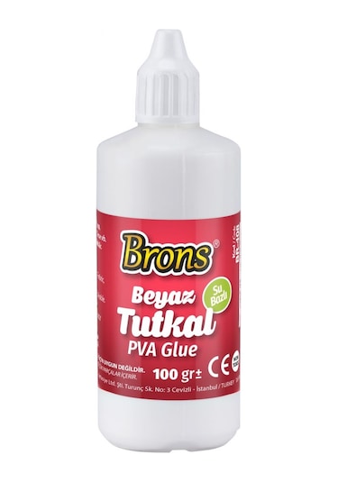 Brons Genel Amaçlı Beyaz Tutkal 100 Gram