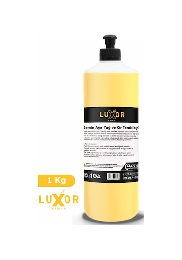 Luxor Kimya Zemin Ağır Yağ ve Kir Temizleyici 1 KG