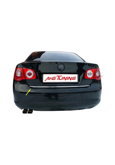 Volkswagen Jetta Krom Bagaj Alt Çıta Formlu 2006-2011 Paslanmaz Ç