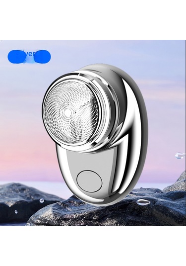 Mini Elektrikli Tıraş Makinesi, Taşınabilir, Su Geçirmez Silver