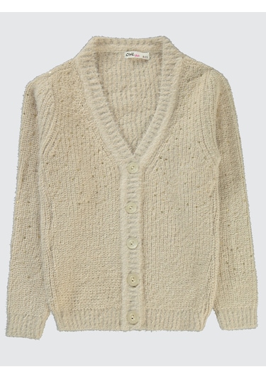 Civil Girls Kız Çocuk Hırka 6-9 Yaş Bej Bej