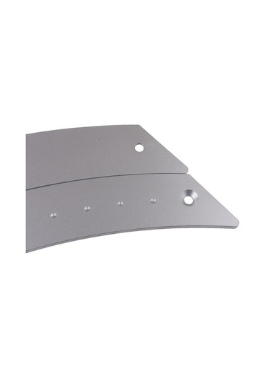 Besthome1 2 Adet Volkswagen Arabası Kapı Çekmecesi, Gümüş Renkli Aluminyum Allyapı