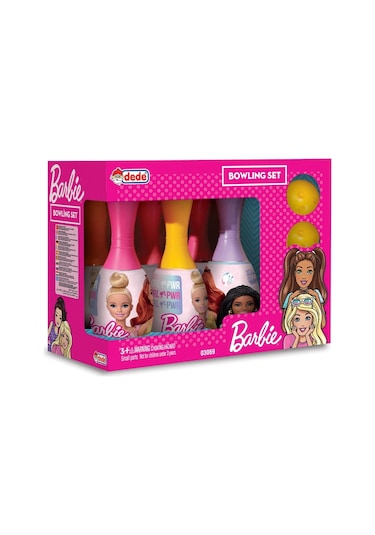Barbie Bowling Seti - Spor Oyuncakları - Bovling Seti - Bovling Oyuncak - Bowling Yarışı