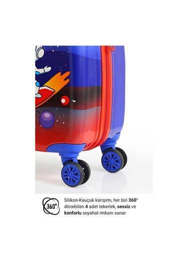 Astranot Policarbon Çocuk Valizi 0249