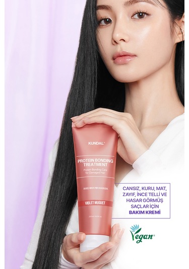 Kundal Leather Violet Muguet Protein Kompleksi İçeren Onarıcı Bakım Kremi 250 ML