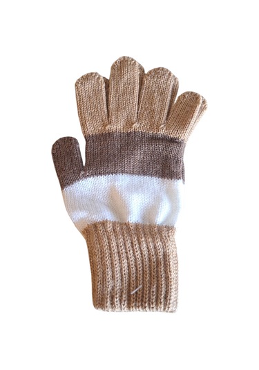 Garson Beden Erkek Çocuk Eldiven Kahverengi - 8-12 Yaş Kahverengi