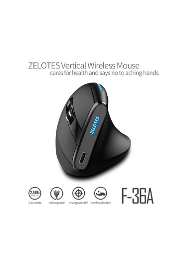 Geeksen 2.4g Kablosuz Fare, 10m Menzil, 3 Ayarlı Dpı, Ergonomik Tasarım, Usb Alıcılı, Hızlı Ve Kararlı Performans Diğer