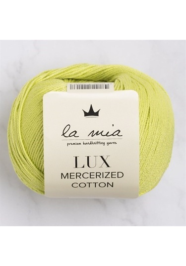 La Mia Lux Mercerized Cotton Fıstık Yeşili El Örgü İpi - 150 - 33751