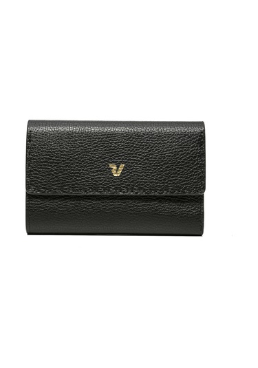 Black Cüzdan & Kartlık Kadın Diğer 2784 Roncato Flother Skın Wallet Siyah