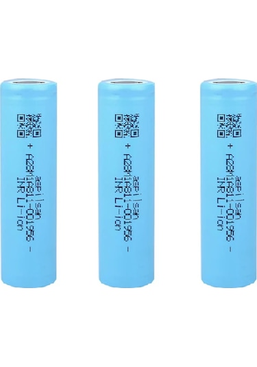3 Adet Aspilsan Inr18650a28 Li-ion Şarjlı Pil