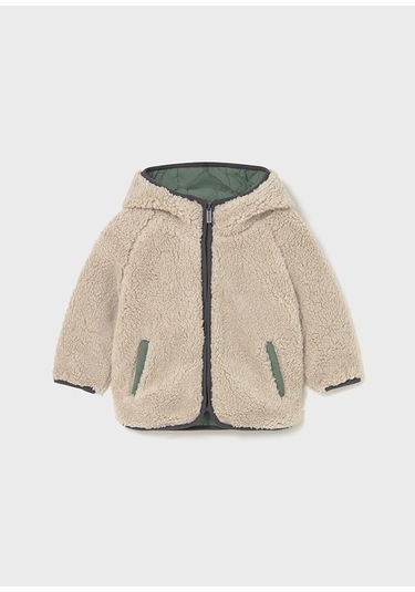 Mayoral 2422-96 Erkek Bebe Yeşil Çift Taraflı Mont Yeşil