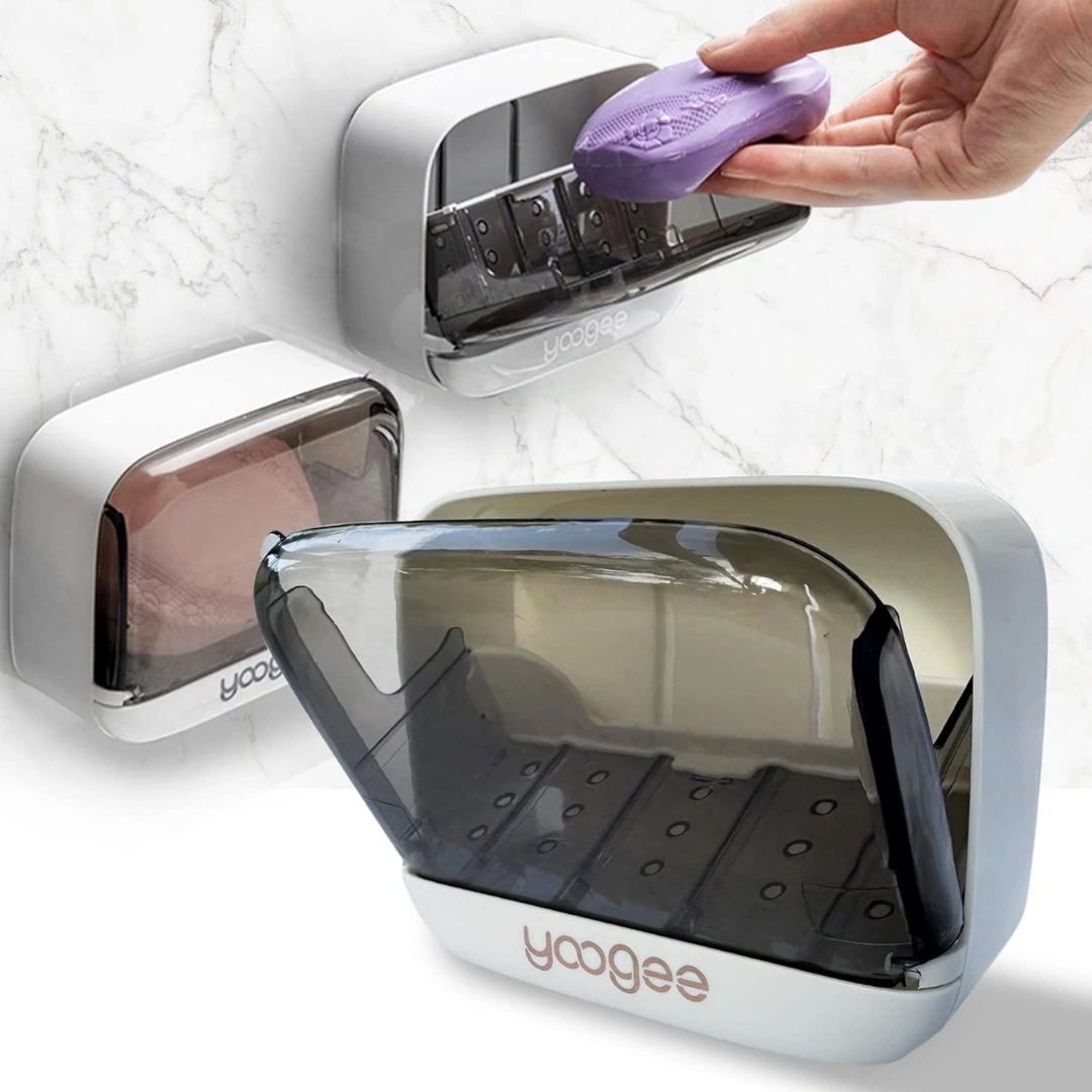 Çekmece Model Pratik Katı Sabunluk Su Biriktirme Hazneli Hijyenik Ve Şık Sabun Kabı Diğer