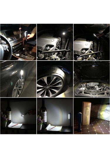 Sones Exled Taşınabilir Araba Tamir Usb El Feneri