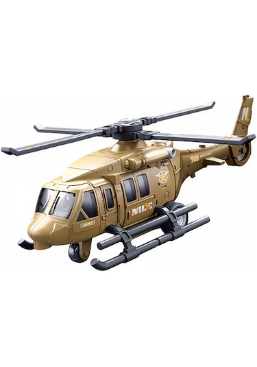 Ht-706-64 Sürtmeli Büyük Askeri Helikopter Yeşil