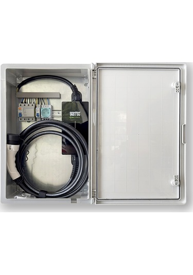 Sgstec 22 KW Duvar Tipi Elektrikli Araç Şarj Panosu