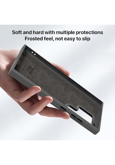 Galaxy Uyumlu S24 Ultra 5g E-mürekkep Ekranlı Telefon Kılıfı İçin Siyah