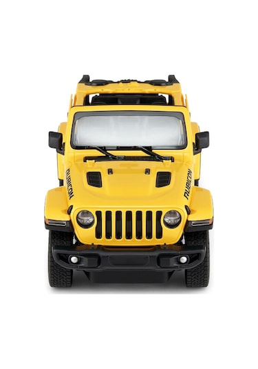 1:14 Uzaktan Kumandalı Araba Jeep Wrangler Rubicon Man Kapı Açıla Sarı