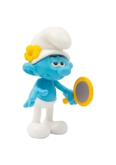 Şirinler Dönüşen Figürler - Süslü Şirin 10 Cm Standart