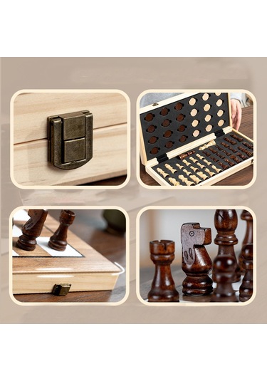 Suntek Satranç Seti Klasik Katlanabilir Tahtası Kızlar Oyuncak