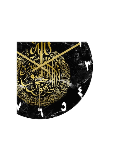 Suntek 12 "akrilik İslami Duvar Saati Müslüman Sessiz Kuvars Diğer