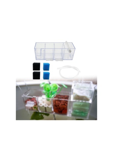 Suntek Balık Tankı Dış Filtre Kutusu Sessiz Kolay Kurulum