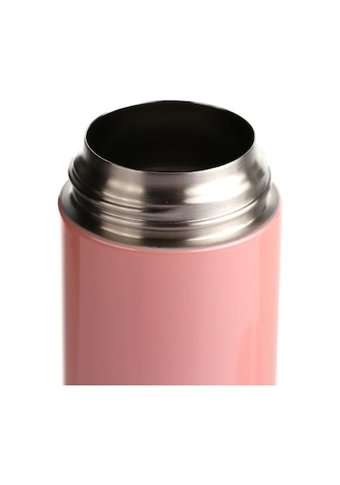 Baby Plus Çelik Termoslu Matara Pembe 350 ML