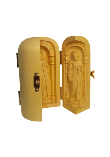 Dolıty Ahşap Oyma Süsler Oturma Odası Ofisi Için Küçük 13cmx10cm