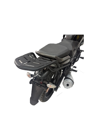 Tvs Raider 125 2023 - 2026 Uyumlu Arka Çanta Demiri Siyah