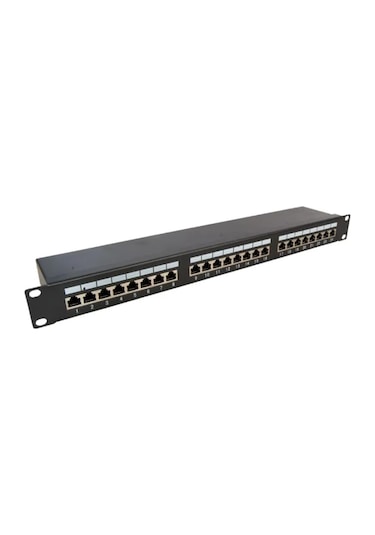 Netlink Patch Panel 24 Port CAT6A S/FTP Zırhlı Topraklı