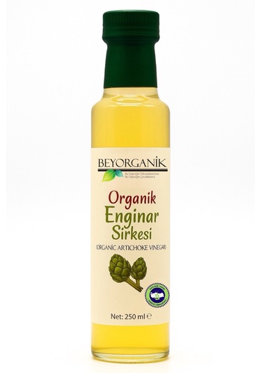 Organik Enginar Sirkesi 250ml Pestisit Analizli