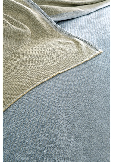 Ella Çift Kişilik Pike - Mavi