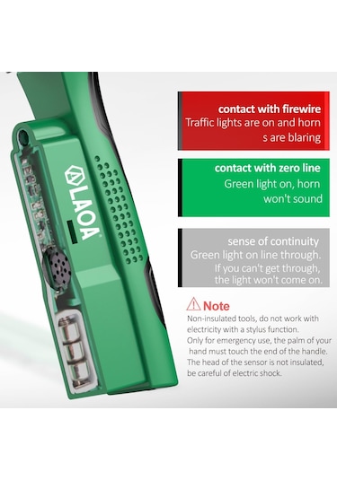 Elektrik Ölçüm Fonksiyonlu Laoa 8'i 1 Arada Tel Sıyırma Pensesi