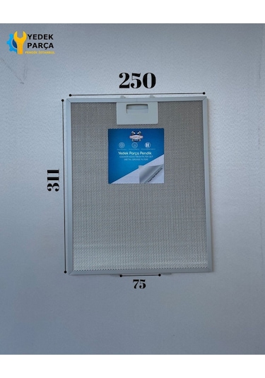 Bosch Uyumlu Dke942k Davlumbaz Metal Yağ Filtresi