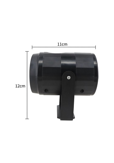 Hfambition Led Noel Projeksiyon Lambası 16 Desenli 360 Döner Ev Bahçe Dekorasyon Aydınlatması Avrupa Şarjı