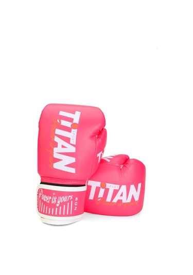 Titan Sport Pembe Serisi Özel Takım Set , Boks Kaskı, Boks Eldiveni, Dişlik, Bandaj
