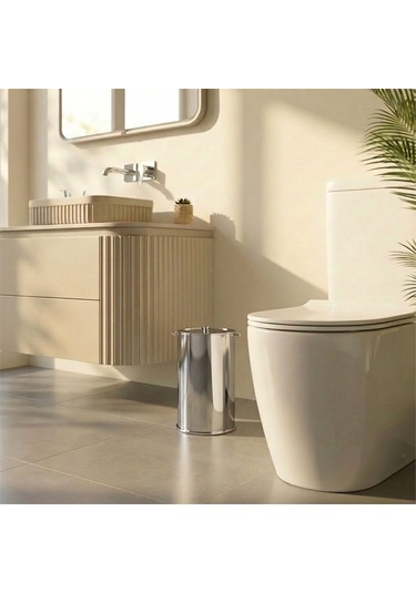 Kobos Nova Çöp Kovası 5l Parlak Krom Kbw-908cr