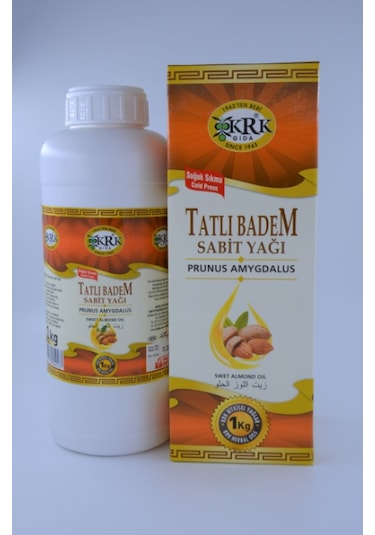 Krk Gıda Tatlı Badem Yağı 1 KG