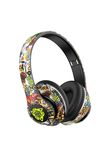 Vaorlo Graffiti Kablosuz Bluetooth Kulaklık