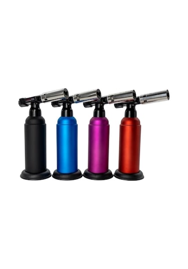 Hainz Köln Bs-850 Pürmüz Torch Çift Çıkışlı Bütan Gaz Kırmızı