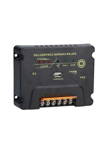 Pazly 12v/24v Otomatik Çalışan 20a Mppt Güneş Şarj Kontrolcüsü, 5v Usb Çıkışı, Li-ion Akü Koruma Fonksiyonu