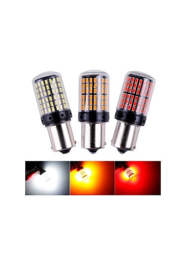 Tenfowee Araç Led Sinyal Lambası 12-30v Beyaz Işık 6000k 21w Alüminyum 2 Adet