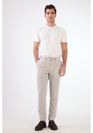 Dufy Pileli Jogger Pantolon Gri